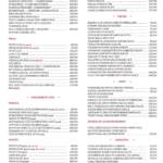 Menu Arroz Bar Restaurant Marrakech June 2023 511112